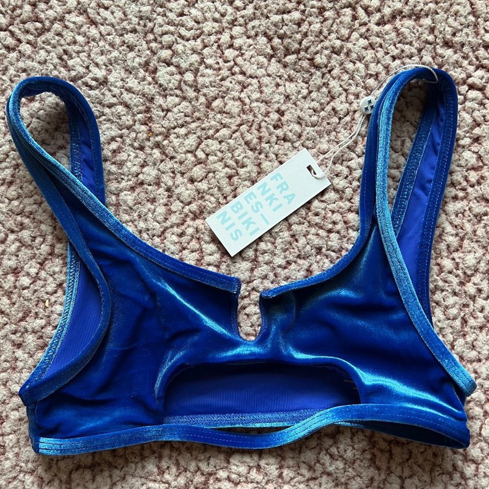 Frankies Bikinis Cole Velvet Top